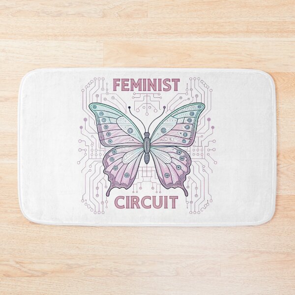 Item preview, Feminist Circuit Butterfly: Tech Empowerment - Woman History Month 2025 designed and sold by AnnDesignStudio.