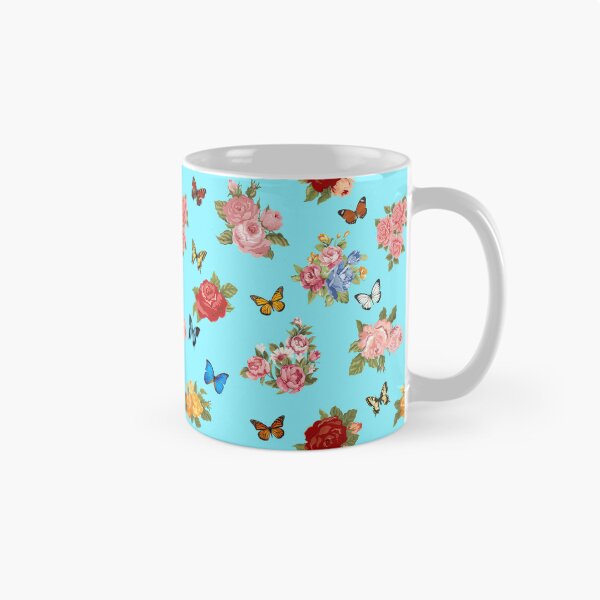 Item preview, Vintage Flowers & Butterflies designed and sold by Spike The Punch Design Co..