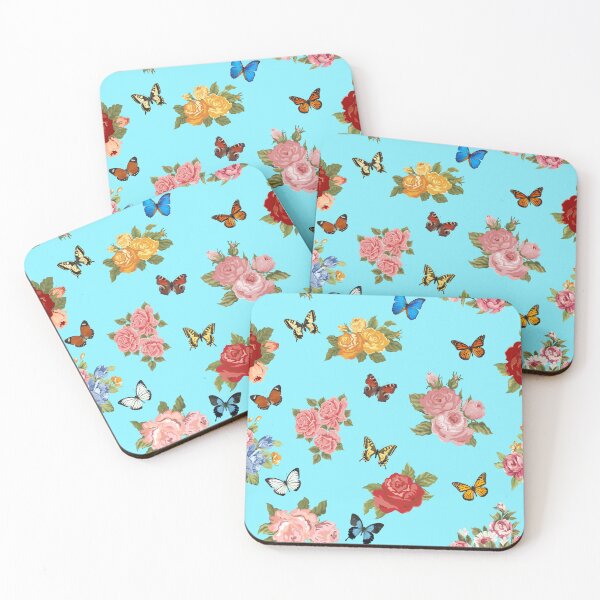 Item preview, Vintage Flowers & Butterflies designed and sold by Spike The Punch Design Co..
