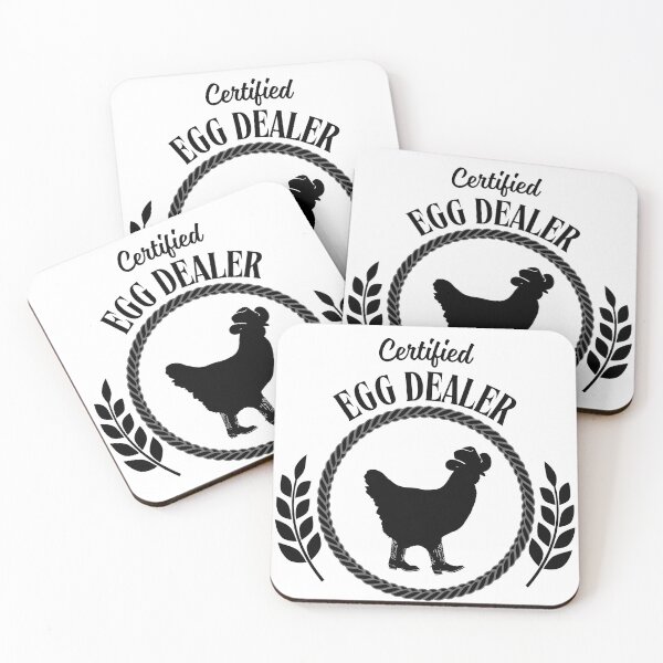 Item preview, Egg Dealer Cowboy (black) designed and sold by BuckWildDesigns.