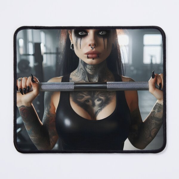 Item preview, Dark Gothic Gym Girl designed and sold by Skeelo702.