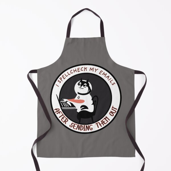 Item preview, Spellcheck Fail - Funny Cat Email Typo designed and sold by Snicker-Designs.
