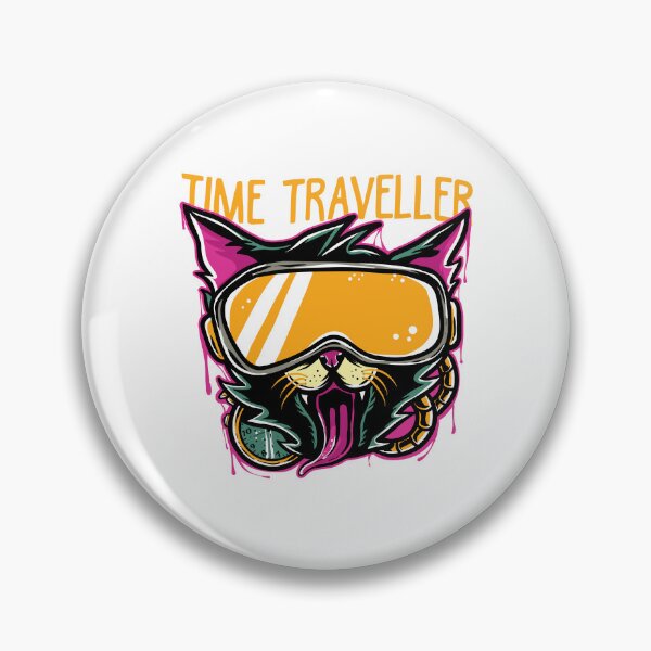 Item preview, Time Traveler: The Cyber Cat with Virtual Reality Glasses designed and sold by Polarisofficial.