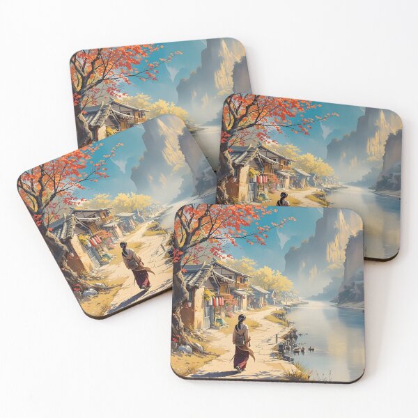 Item preview, Beautiful Asian landscape  designed and sold by Coolparrotgirl.