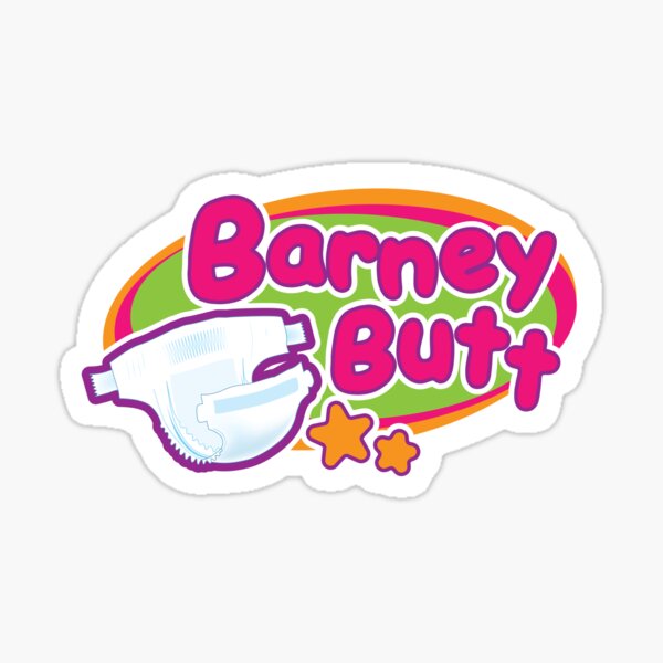Item preview, Barney Butt designed and sold by TheSitterStore.