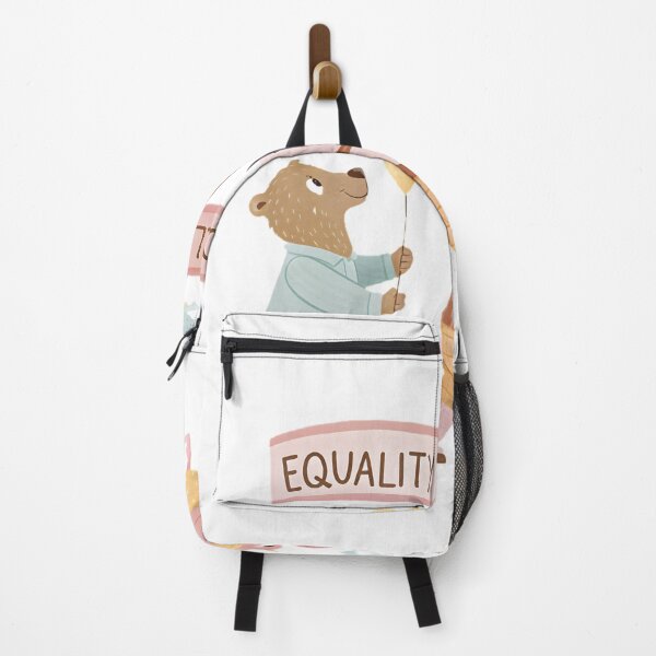 Item preview, Equality Parade: Whimsical Animals Unite - Woman History Month 2025 T-Shirt designed and sold by AnnDesignStudio.