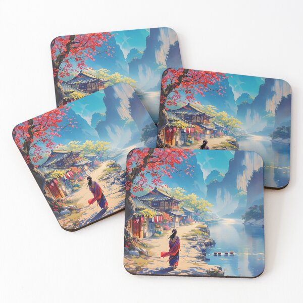 Item preview, Beautiful Asian landscape  designed and sold by Coolparrotgirl.