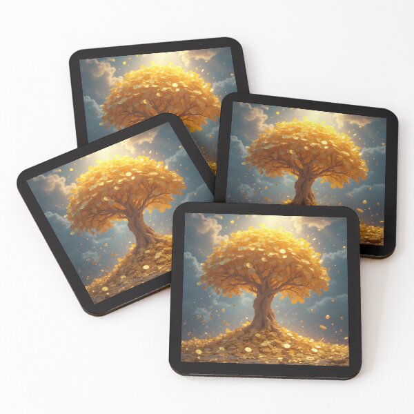 Item preview, golden money tree gold coins designed and sold by seahorse crossing.