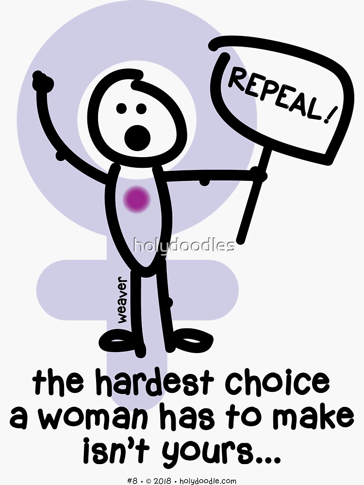 The hardest choice a woman has to make isn't yours... by holydoodles