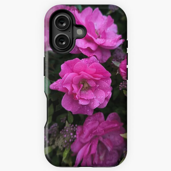 Aperçu de l'œuvre rosier de jardin rose foncé créée et vendue par LuminousScapes.