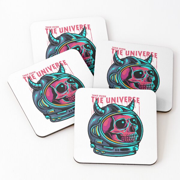 Item preview, Conquer the Universe: Demonic Astronaut Skull designed and sold by Polarisofficial.
