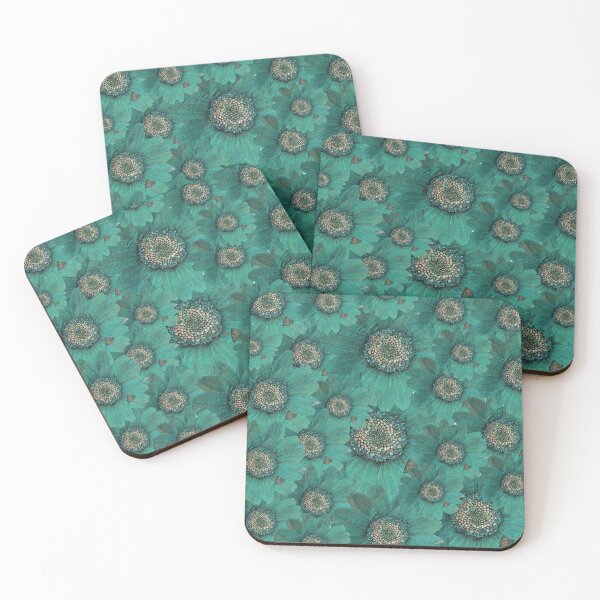 Item preview, Emerald Sunflower Elegance designed and sold by cosmiccircles01.