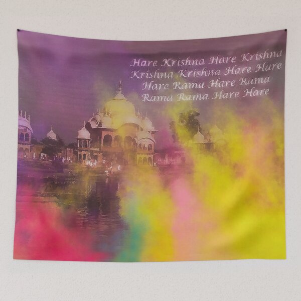 Item preview, HOLI Indian Color Festival Mantra  designed and sold by heatherfriedman.