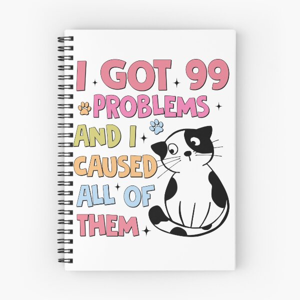 Item preview, I Got 99 Problems... and I Caused All of Them! - Cute Cat Lover Owner Colors Design designed and sold by tcvnguyen.
