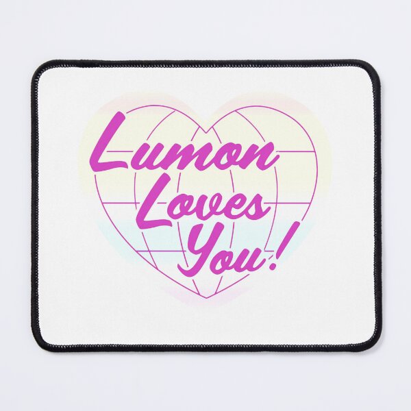 Item preview, lumon loves you! pink designed and sold by cowboyinthealps.