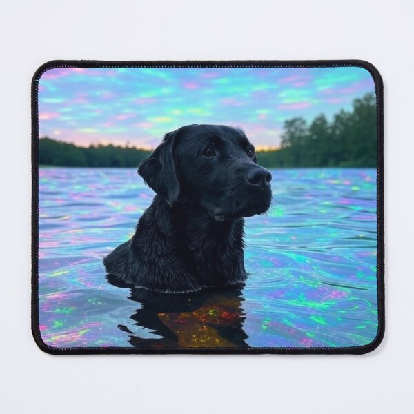 Item preview, Black Lab Landscape 1 designed and sold by CozyManCreation.