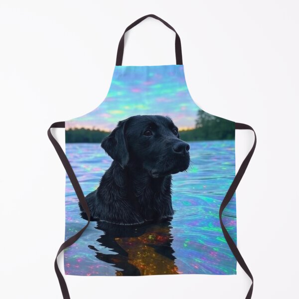 Item preview, Black Lab Landscape 1 designed and sold by CozyManCreation.