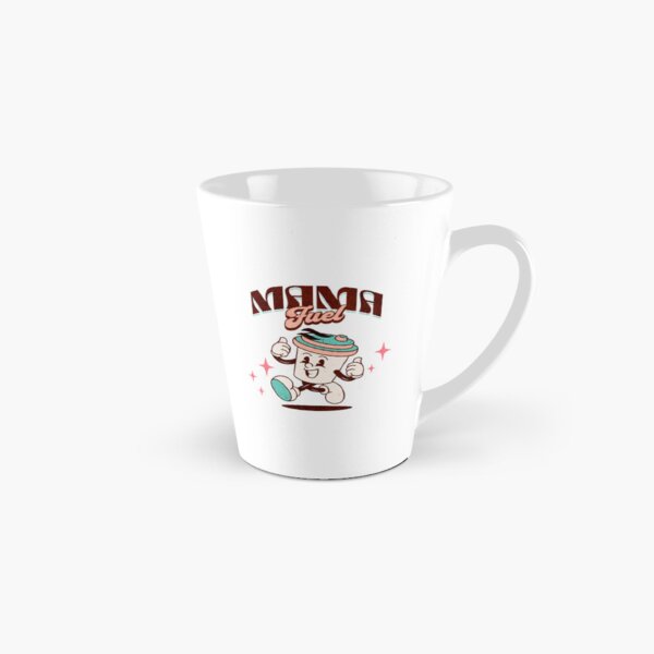 Item preview, Retro Mama Fuel Coffee Cup – Cute Vintage Coffee Lover Design designed and sold by TnMrkl.