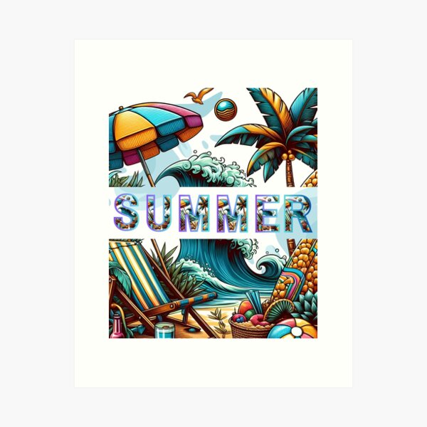 Item preview,  Magic Summer Vibes Series 3 designed and sold by ifashaman I&B Digi-Arts.