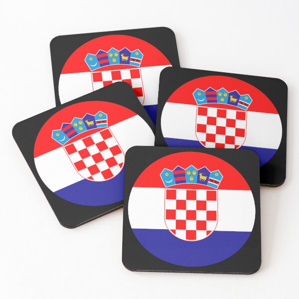 Item preview, Croatia Flag designed and sold by USEFULART-Shop.