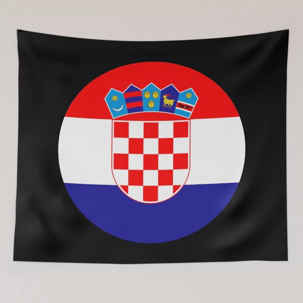 Item preview, Croatia Flag designed and sold by USEFULART-Shop.