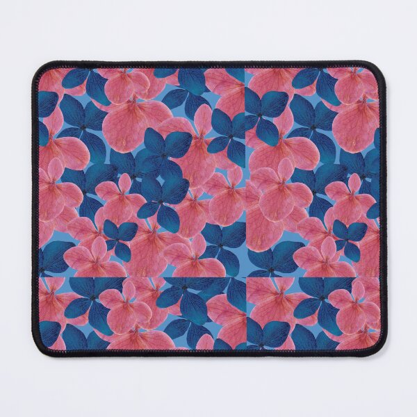 Item preview, Blush & Indigo Hydrangea Bloom designed and sold by cosmiccircles01.
