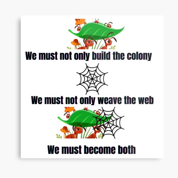 Item preview, We Must Become Both – Unity, Strategy, and Adaptability T-Shirt designed and sold by TindalSprings.