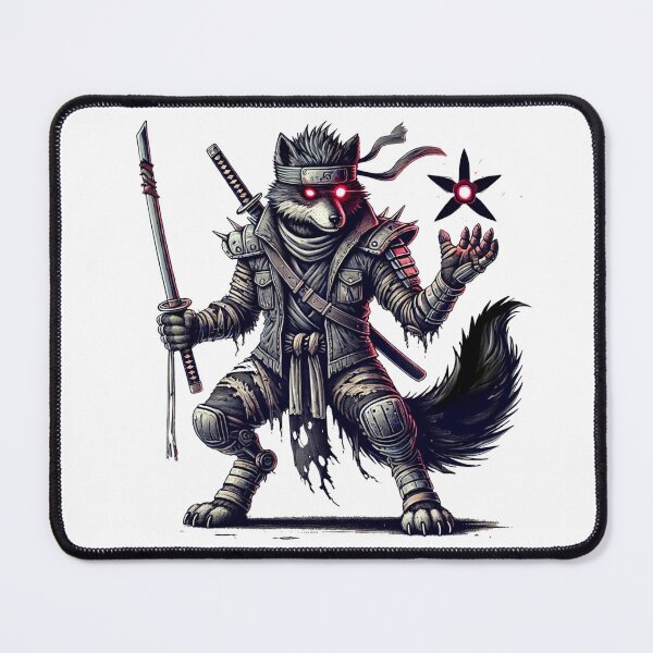 Item preview, Cunning Cyber Ninja Fox designed and sold by JonelleTshirts.