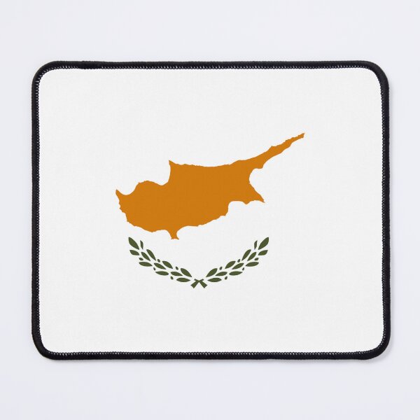 Item preview, Cyprus Flag designed and sold by USEFULART-Shop.