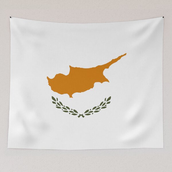 Item preview, Cyprus Flag designed and sold by USEFULART-Shop.