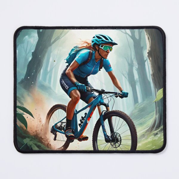 Item preview, MTB Racer – Deep in the Forest designed and sold by GrizzlyCollective.