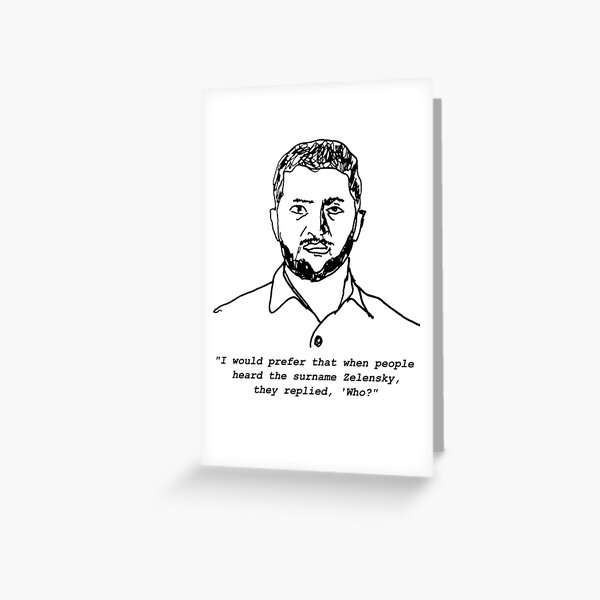 Item preview, Great Zelensky Quotes  designed and sold by G-83.
