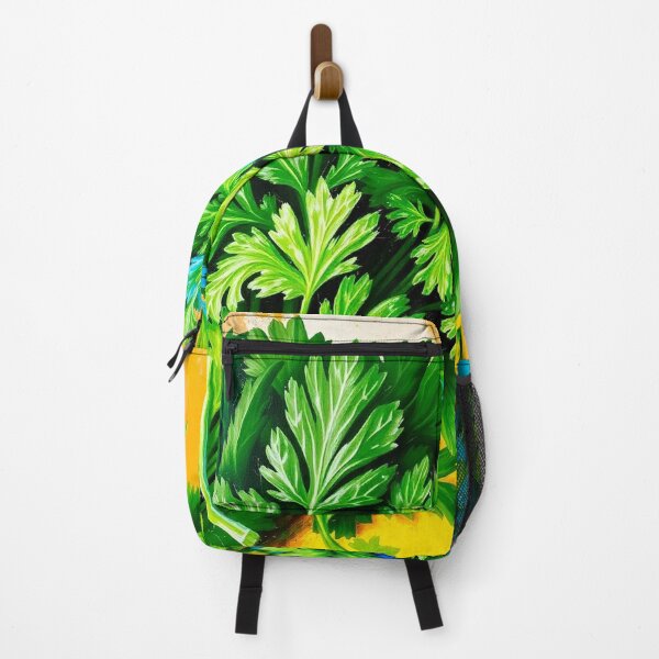 Item preview, Vibrant Abstract Parsley – Fresh & Expressive Botanical Art designed and sold by Wesira.