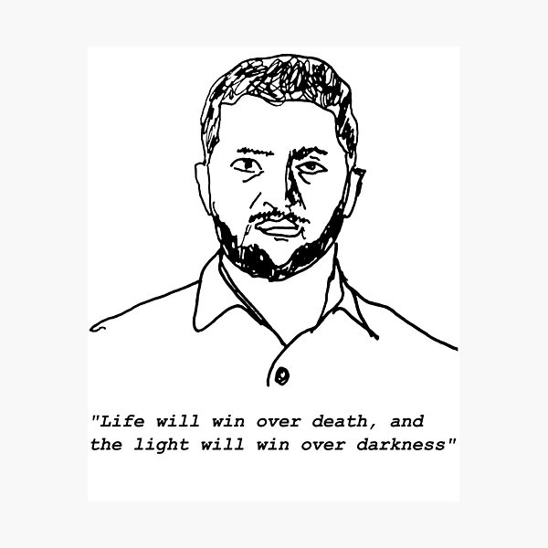 Item preview, Great Zelensky Quotes designed and sold by G-83.