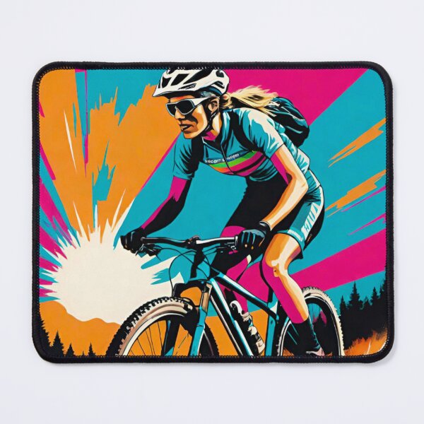 Item preview, Colorful MTB Shredder in Action designed and sold by GrizzlyCollective.