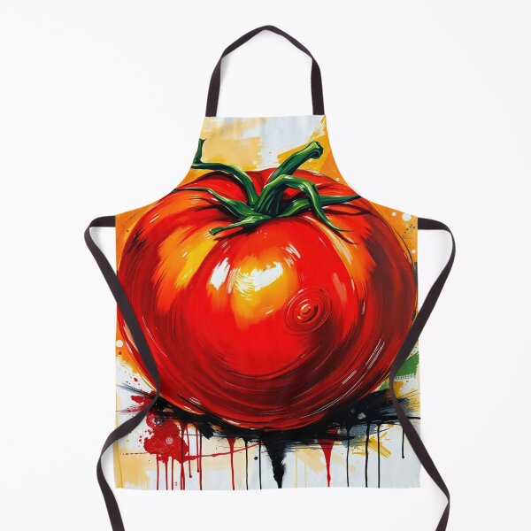Item preview, Bold Abstract Tomato - Vibrant Modern Art designed and sold by Wesira.