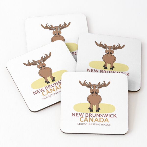 Item preview, Funny Moose New Brunwick Canada designed and sold by Sartoris Art.