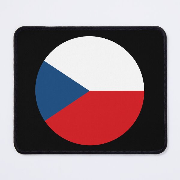Item preview, Czechia Flag designed and sold by USEFULART-Shop.