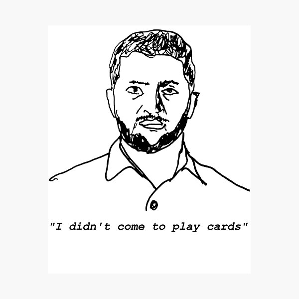 Item preview, Great Zelensky Quotes designed and sold by G-83.