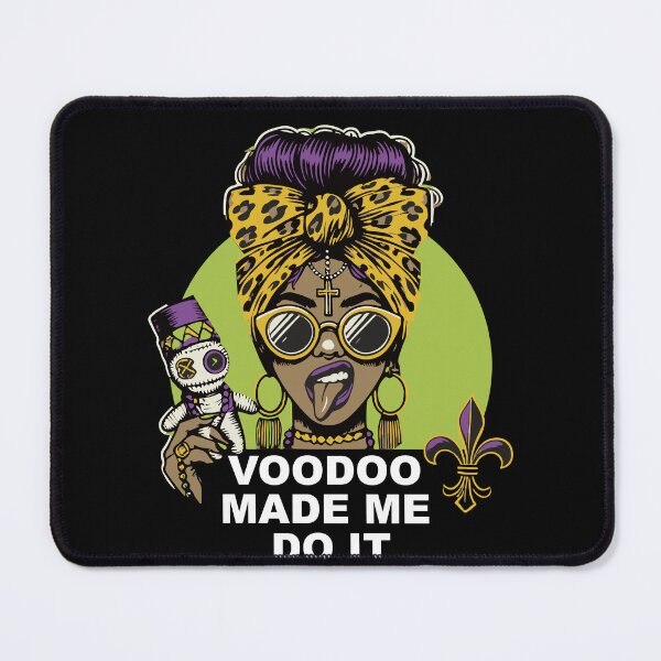 Item preview, Mardi Gras Voodoo Made Me Do It Vibes designed and sold by LuminOrb.