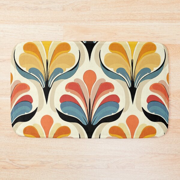 Item preview, Floral Art Deco Pattern designed and sold by TraditionalCA.