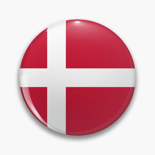 Item preview, Denmark Flag designed and sold by USEFULART-Shop.