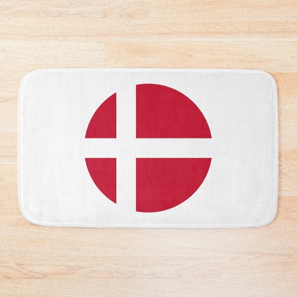 Item preview, Denmark Flag designed and sold by USEFULART-Shop.