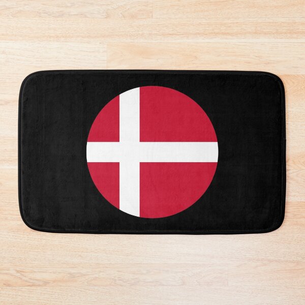 Item preview, Denmark Flag designed and sold by USEFULART-Shop.