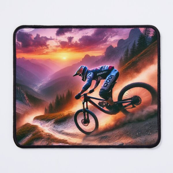 Item preview, Pink & Purple Epic Downhill Tech Fest MTB designed and sold by GrizzlyCollective.