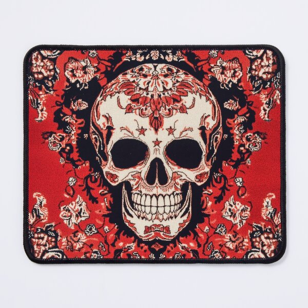 Item preview, Soviet Gothic Skull Carpet – Vintage Aesthetic designed and sold by TheOctopusRage.