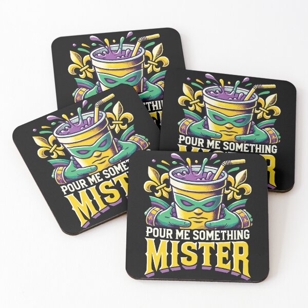 Artikelvorschau, Mardi Gras Spaß Pour Me Something Mister entworfen und verkauft von LuminOrb.