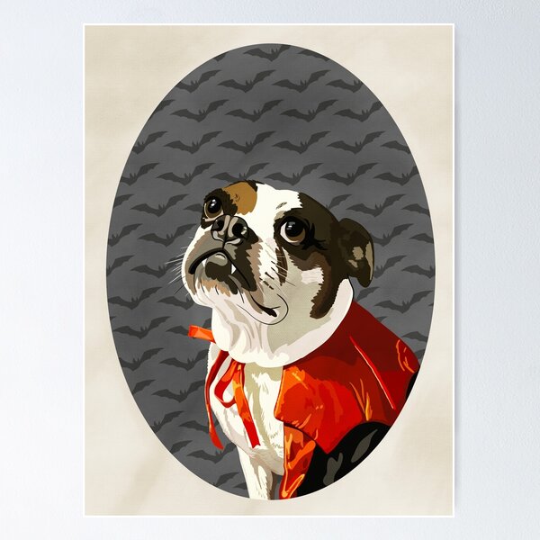 Item preview, Count Dogula Portrait designed and sold by NorthernReighnArtworks.