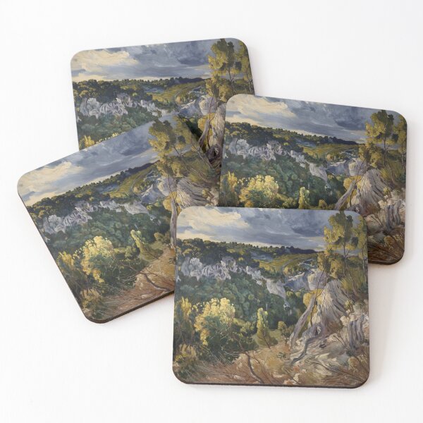 Item preview, Provence Landscape - Romanticism French Artwork designed and sold by CARRAANN.
