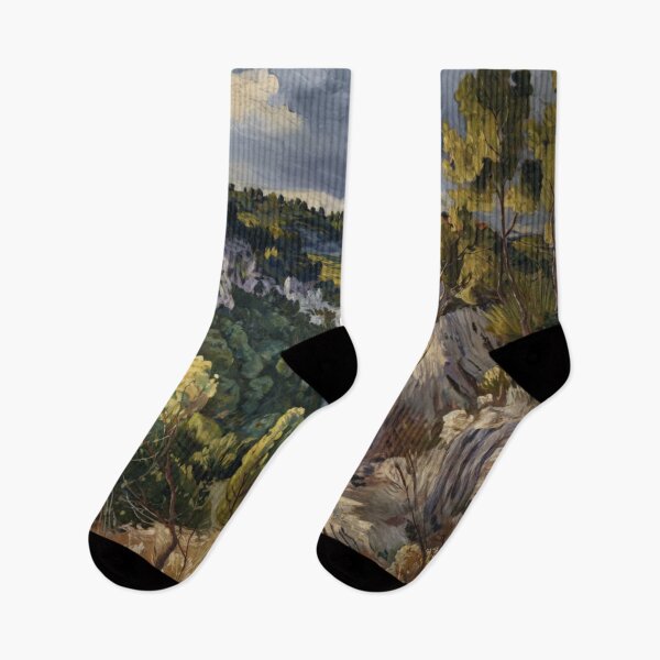 Item preview, Provence Landscape - Romanticism French Artwork designed and sold by CARRAANN.